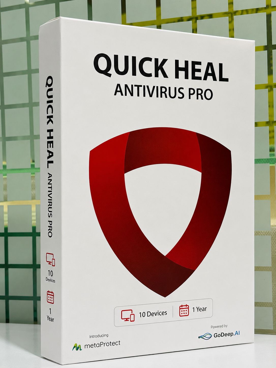 New 10pc 1yr Quick Heal Antivirus Pro