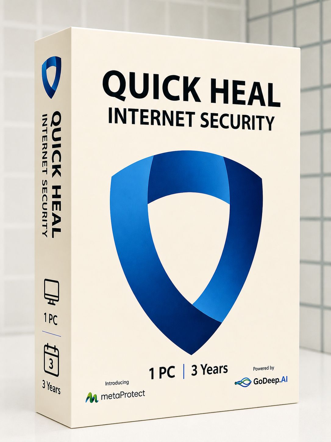 New, 1 User, 3 Year, Quick Heal Internet Security