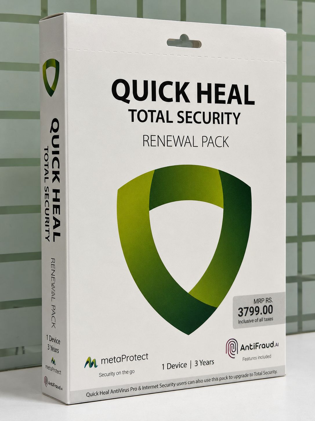 Renewal 1pc 3yr Quick Heal Total Security