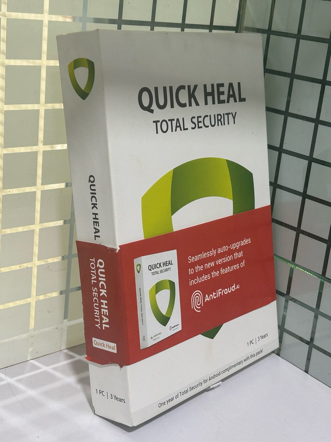 New, 1 User, 3 Year, Quick Heal Total Security
