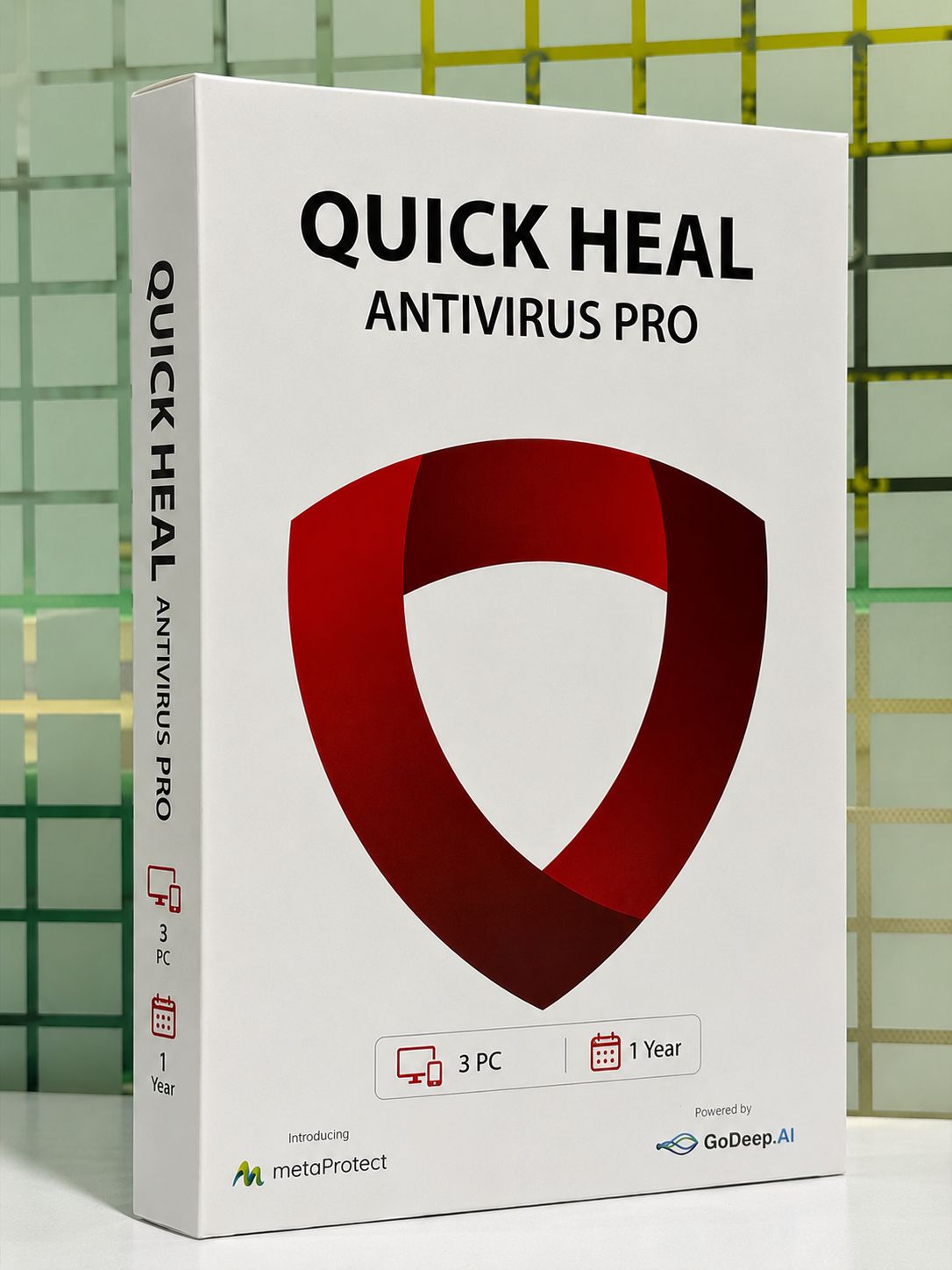 New 3pc 1yr Quick Heal Antivirus Pro