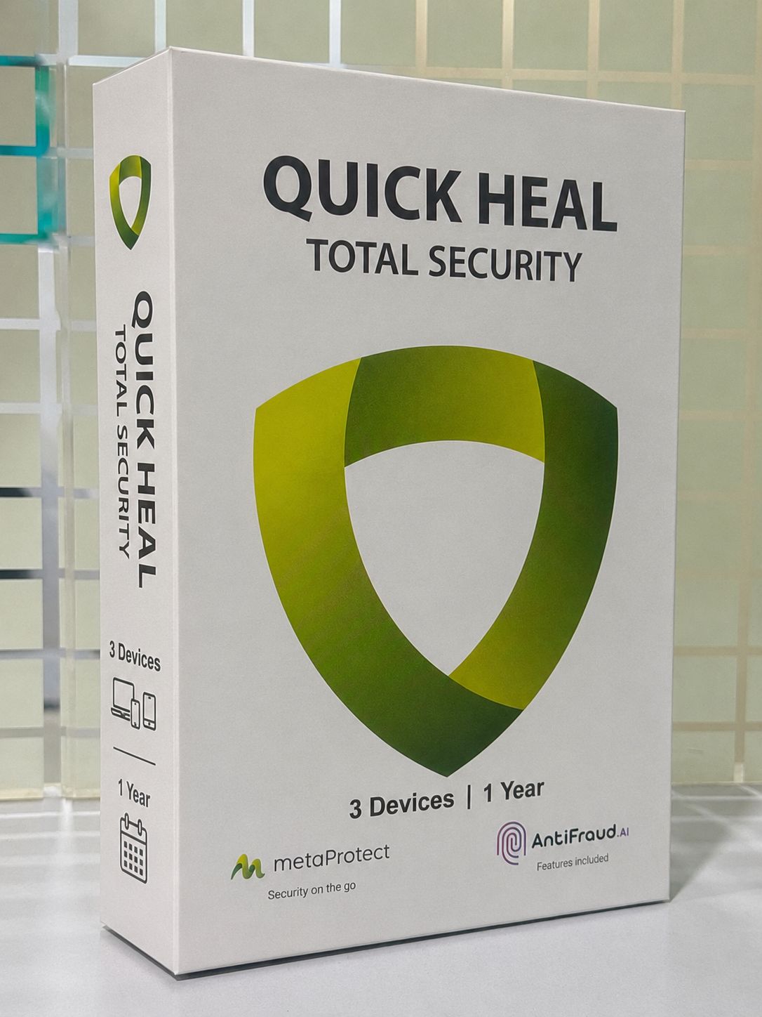 New 3pc 1yr Quick Heal Total Security