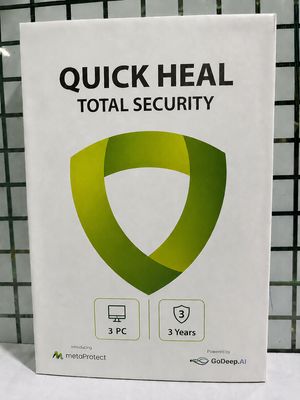 New, 3 User, 3 Year, Quick Heal Total Security
