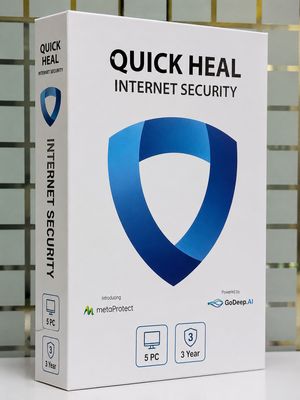 New, 5 User, 3 Year, Quick Heal Internet Security