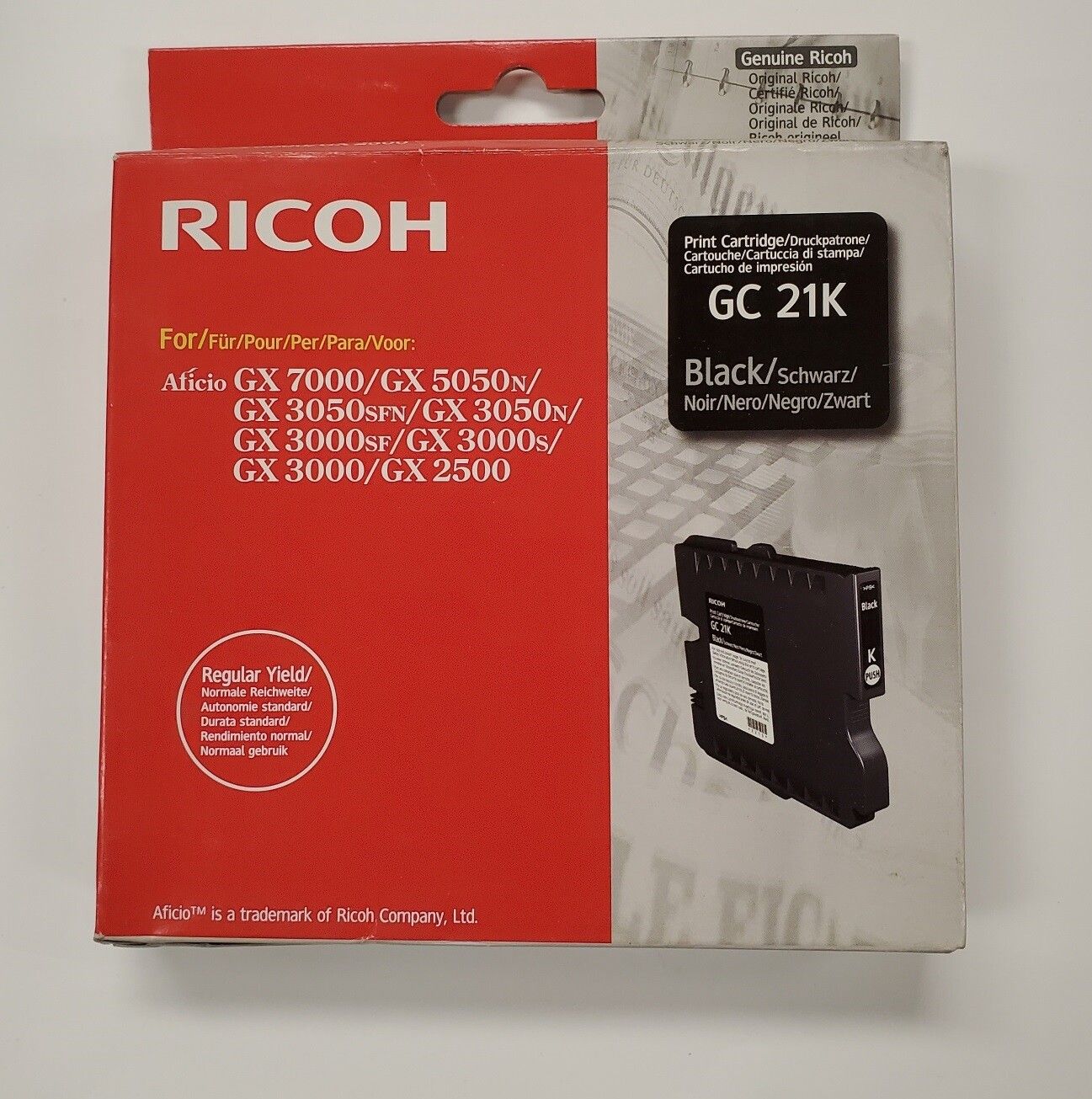 Ricoh GC21K Black ink Cartridge