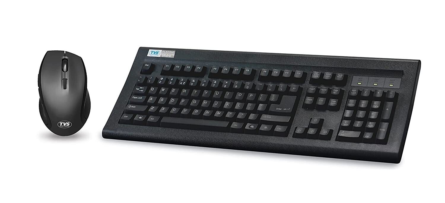 TVS Platina Mechanical Wireless Keyboard Mouse