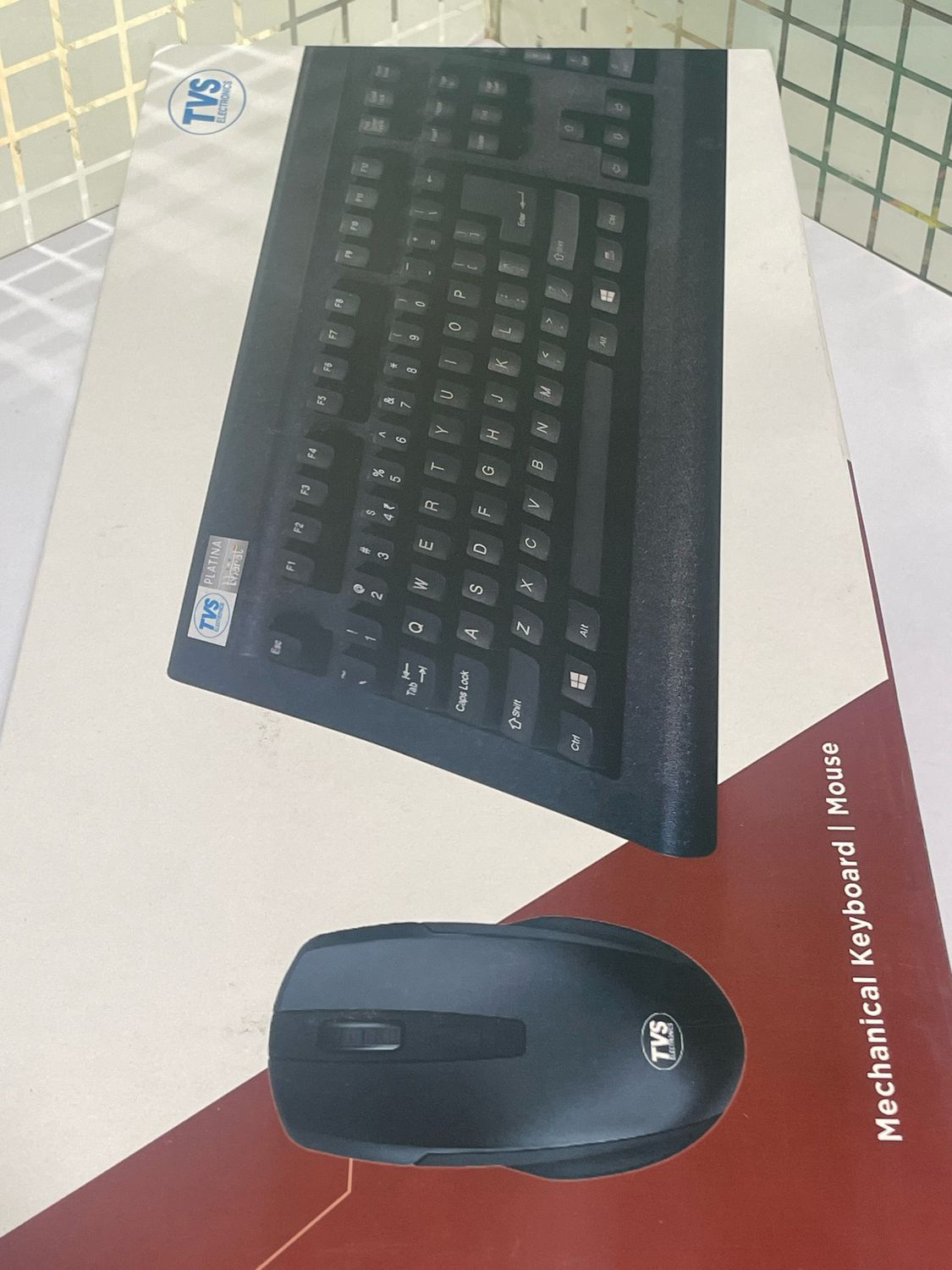 TVS Platina Mechanical Wireless Keyboard Mouse