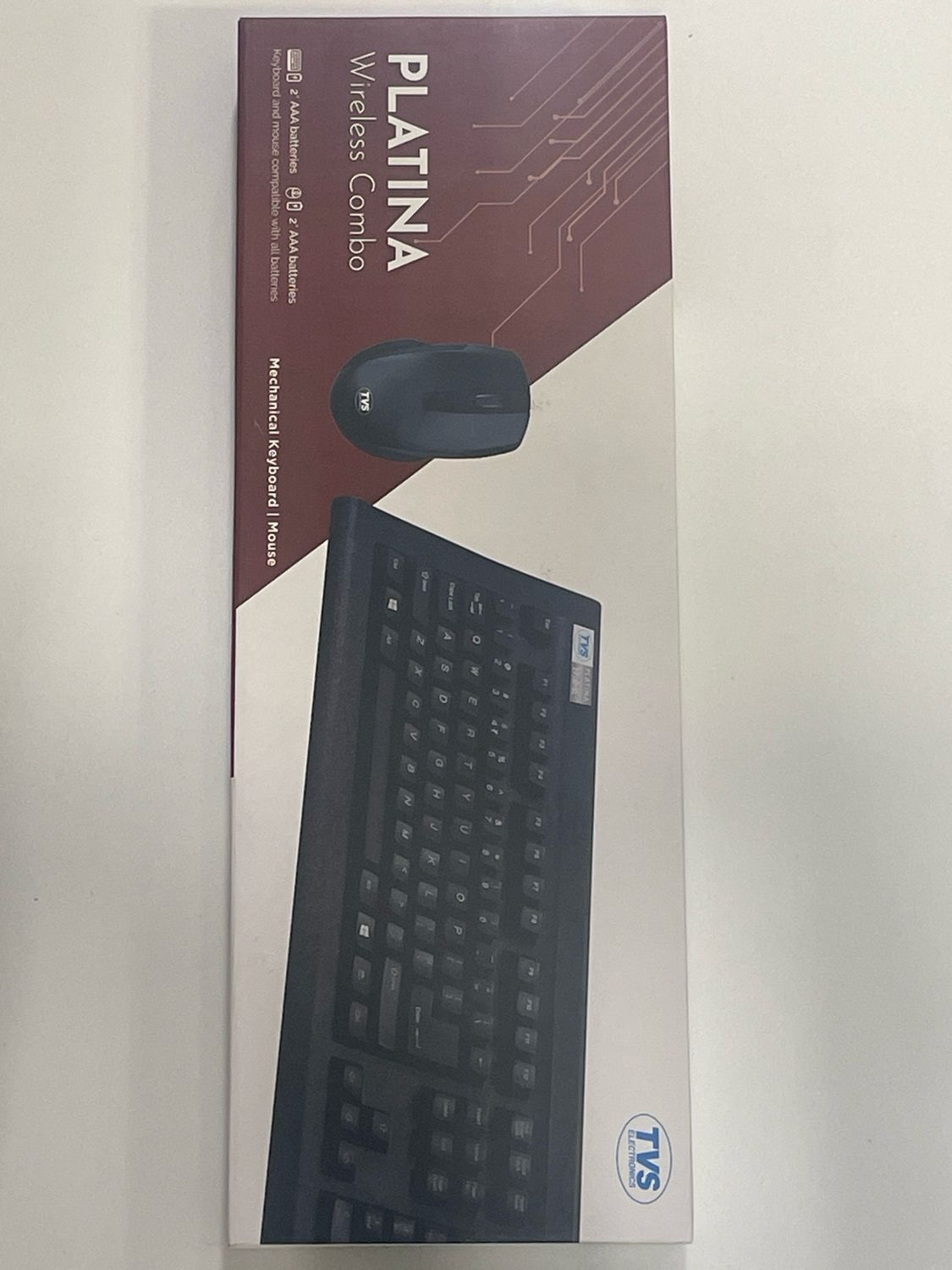 TVS Platina Mechanical Wireless Keyboard Mouse