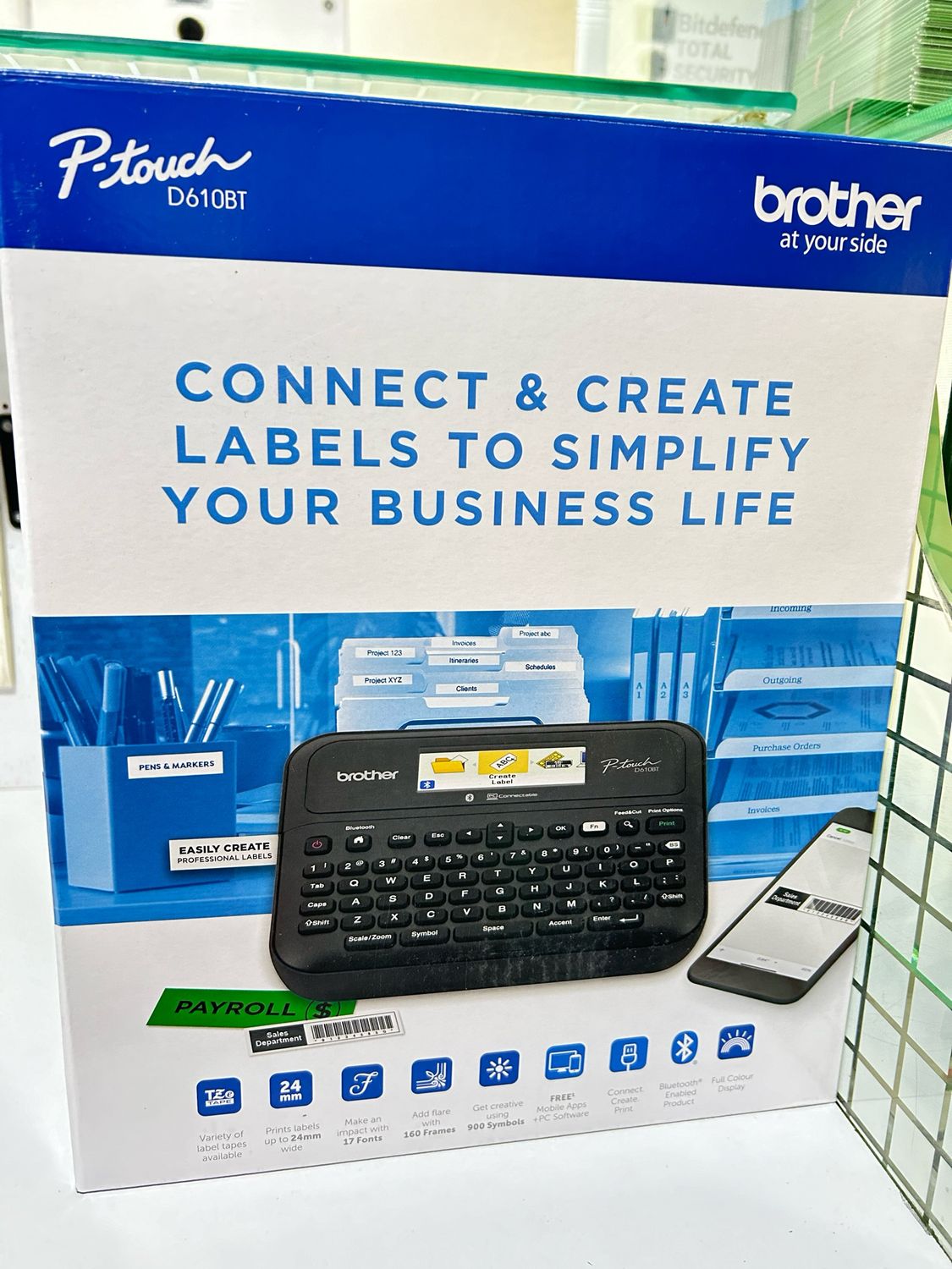 Brother PT-D610BT Label Printer Brother PT-D610BT Label Printer
