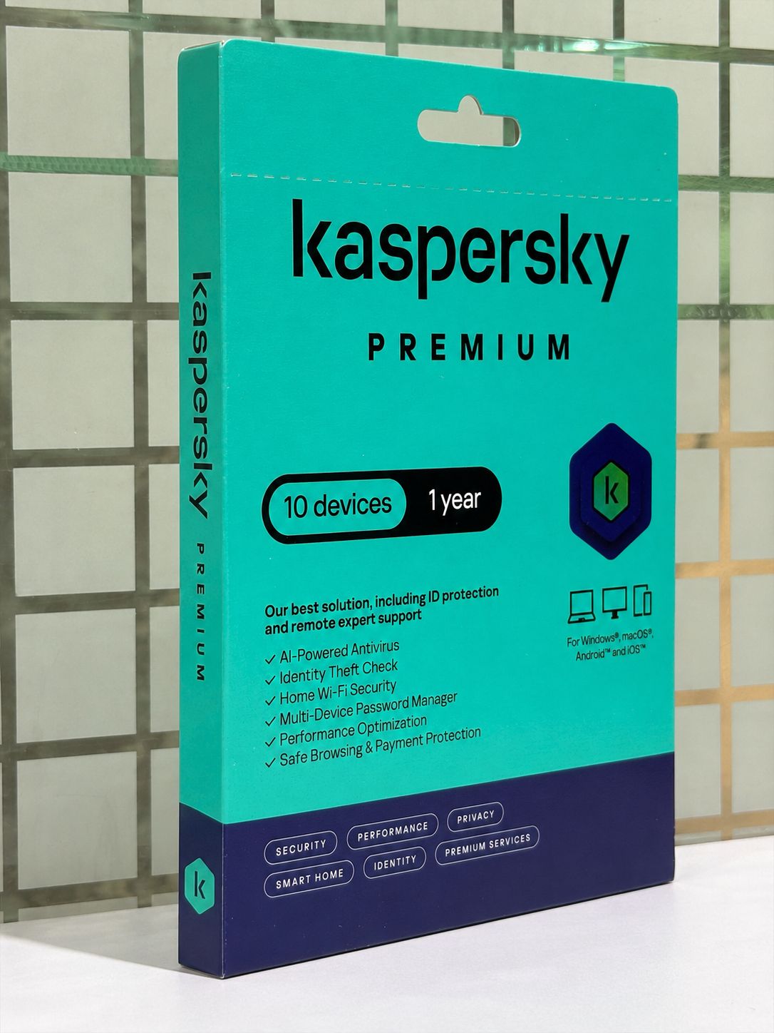 10 User, 1 Year, Kaspersky Premium (Single key)