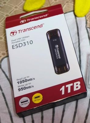 Transcend 1TB 2 Dual Port Portable SSD (Type-C / USB)