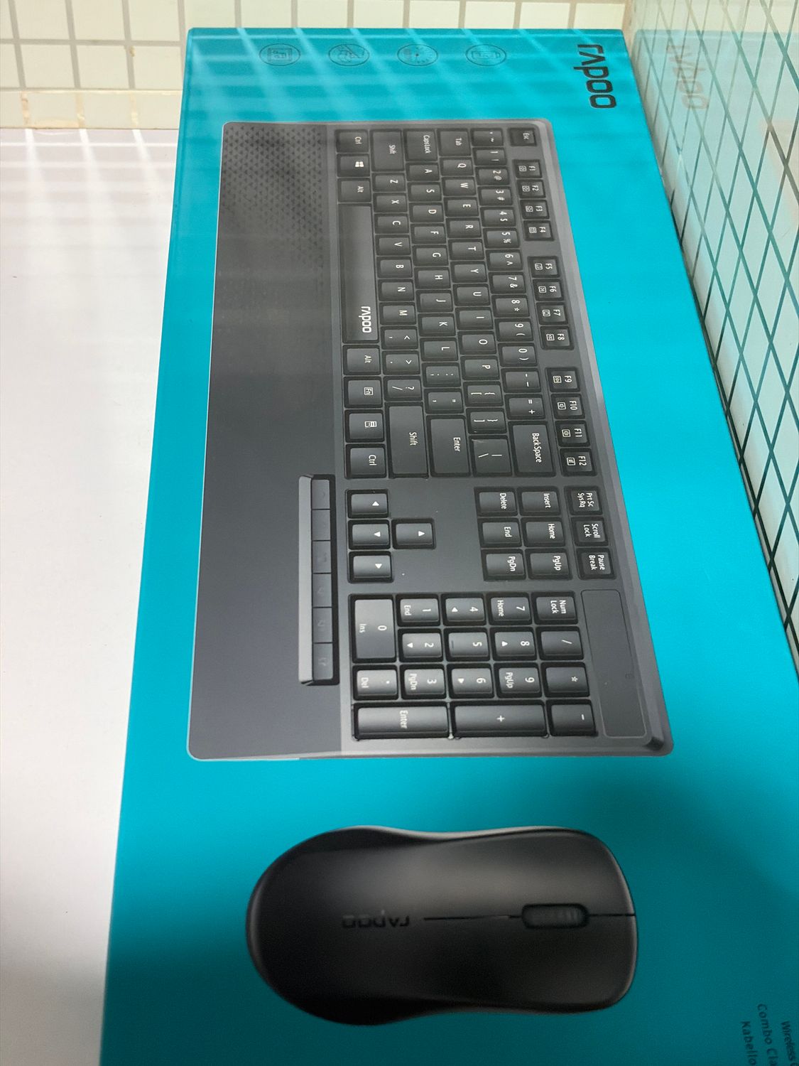 Rapoo X1960 Wireless Mouse Keyboard