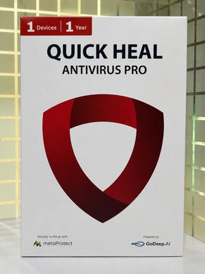 New, 1 User, 1 Year, Quick Heal Antivirus Pro New, 1 User, 1 Year, Quick Heal Antivirus Pro