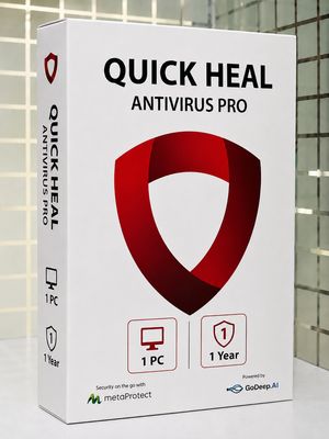 New, 1 User, 1 Year, Quick Heal Antivirus Pro New, 1 User, 1 Year, Quick Heal Antivirus Pro