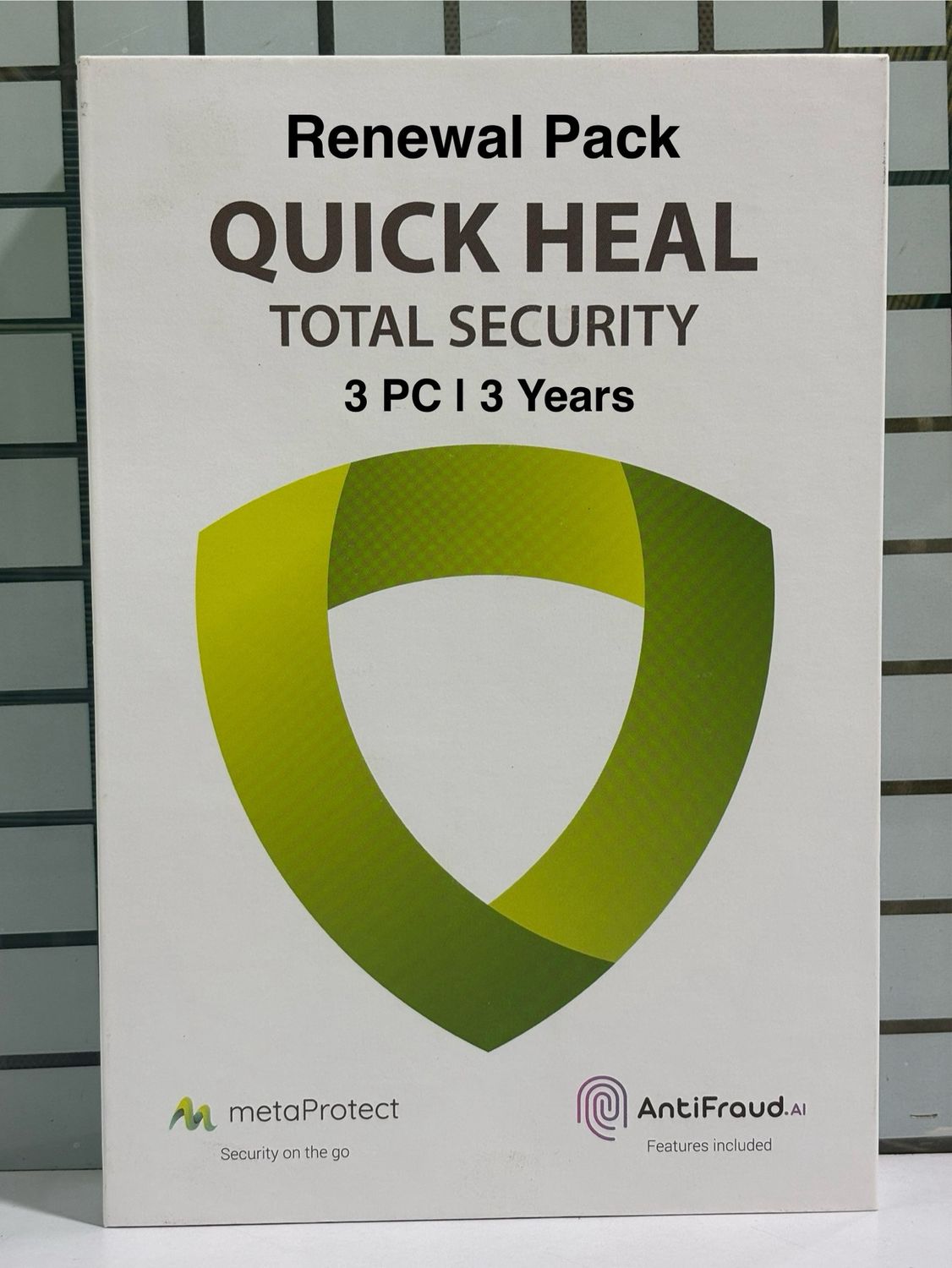 Renewal, 3 User, 3 Year, Quick Heal Total Security