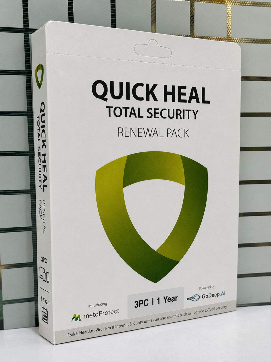 Renewal 3pc 1yr Quick Heal Total Security