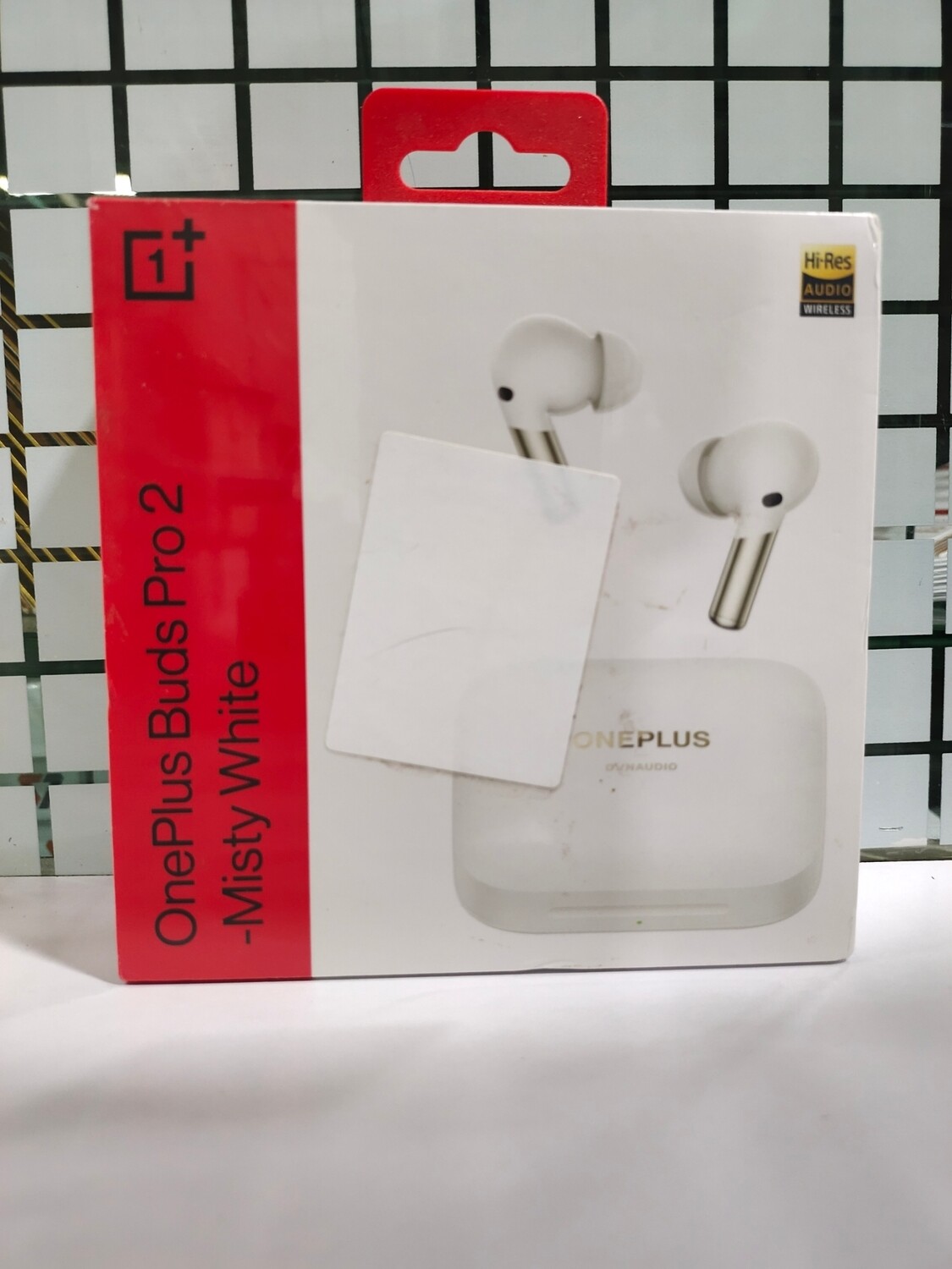 OnePlus Buds Pro 2R True Wireless Earbuds, Misty White
