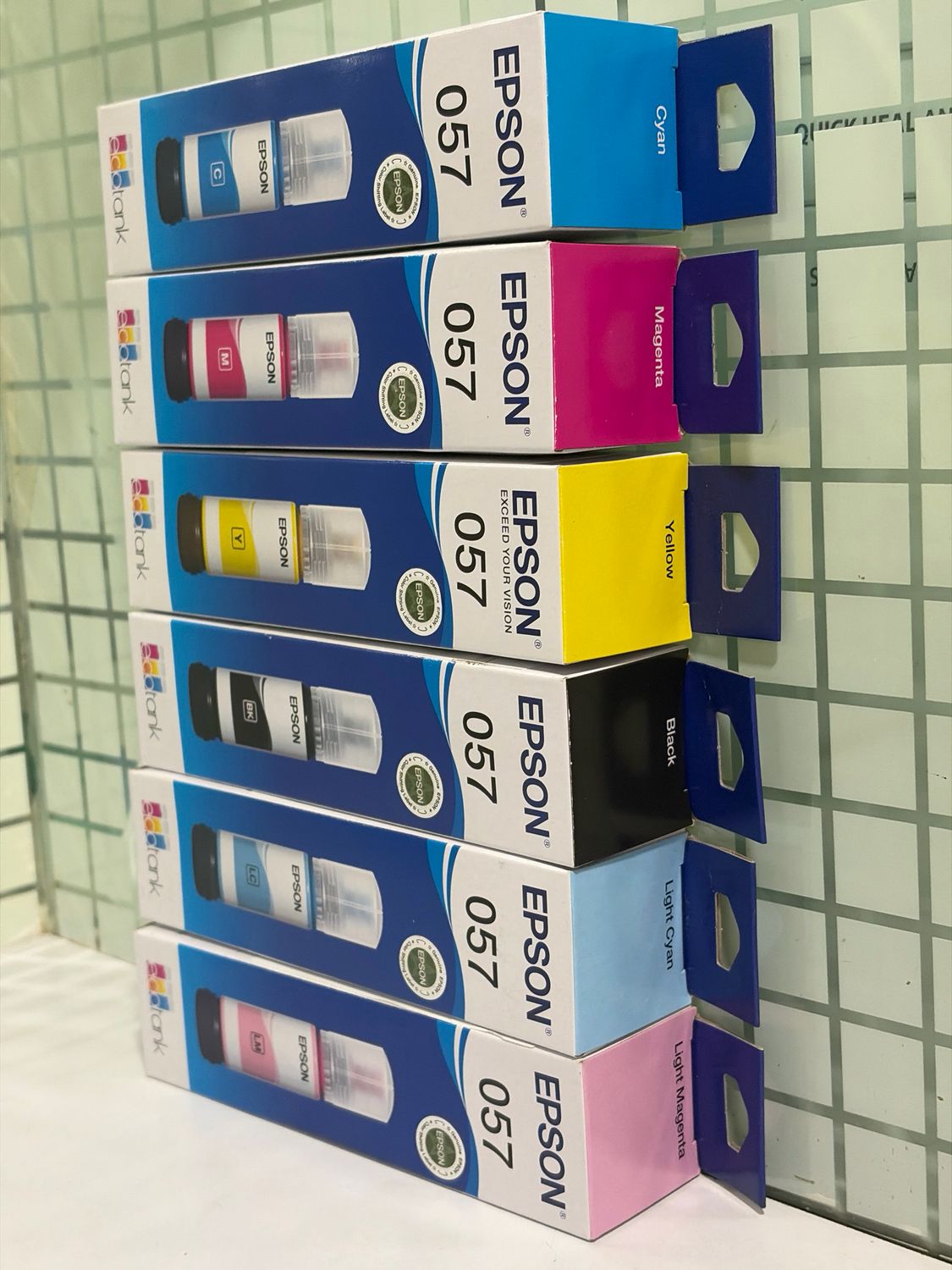 Epson 057 set of 6 bottle (L8050, L8100, L18050)