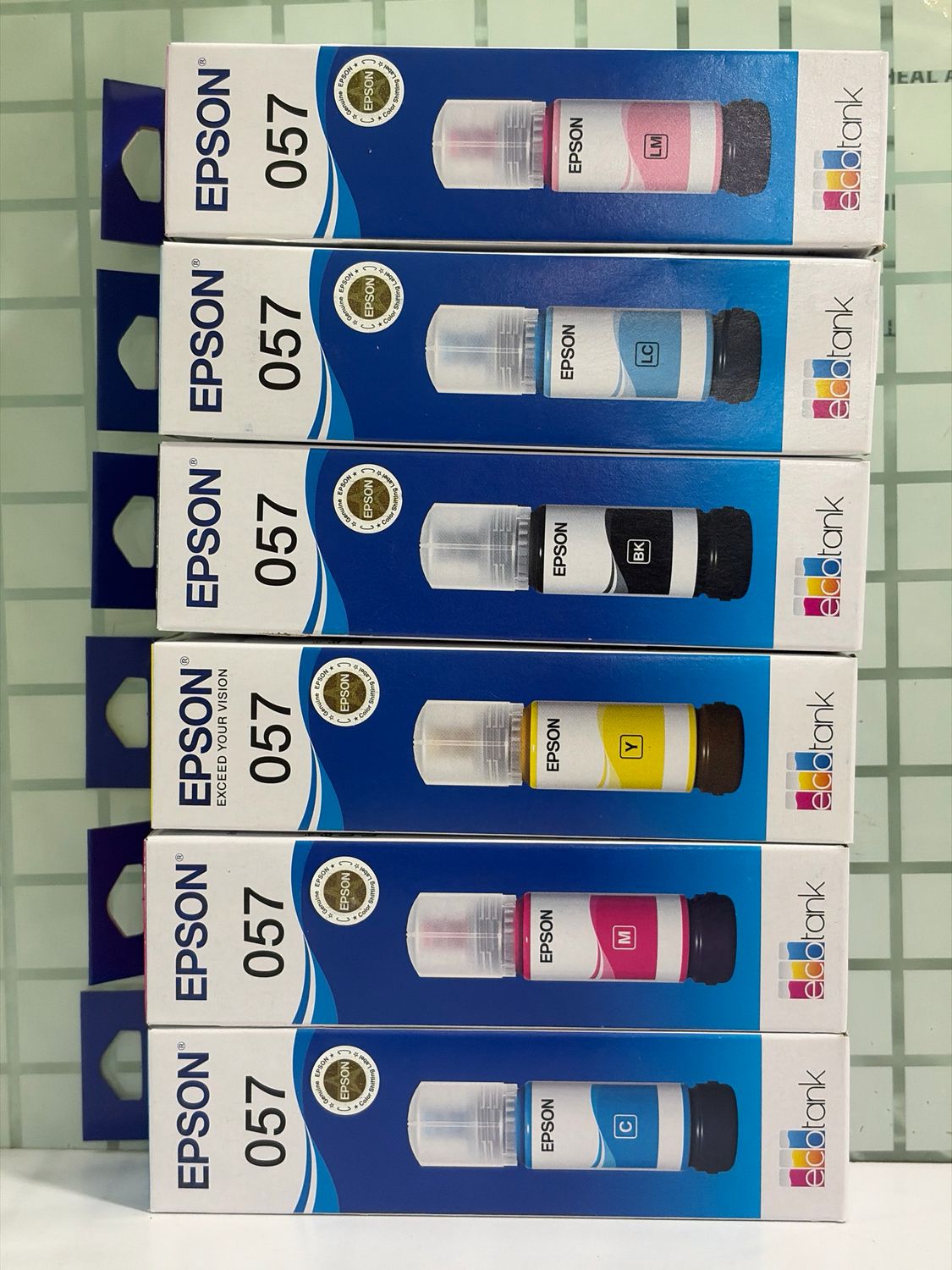 Epson 057 set of 6 bottle (L8050, L8100, L18050)