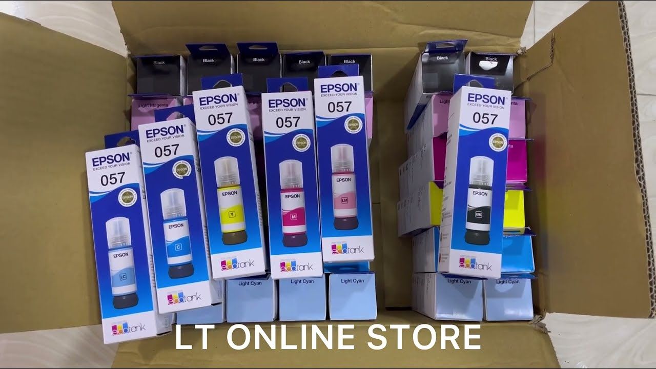 Epson 057 set of 6 bottle (L8050, L8100, L18050)