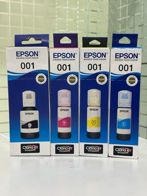 Epson 001 set of 4 bottle (L4150, L6190,L6170, L4260) Epson 001 set of 4 bottle (L4150, L6190,L6170, L4260)