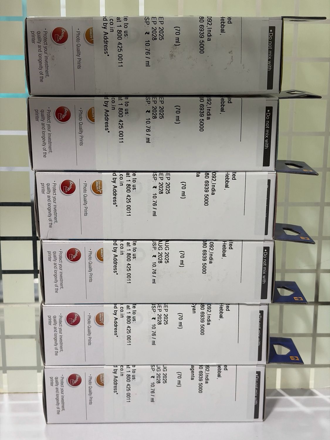 Epson 673 set of 6 bottle (L805, L850, L1800, L810, L800)