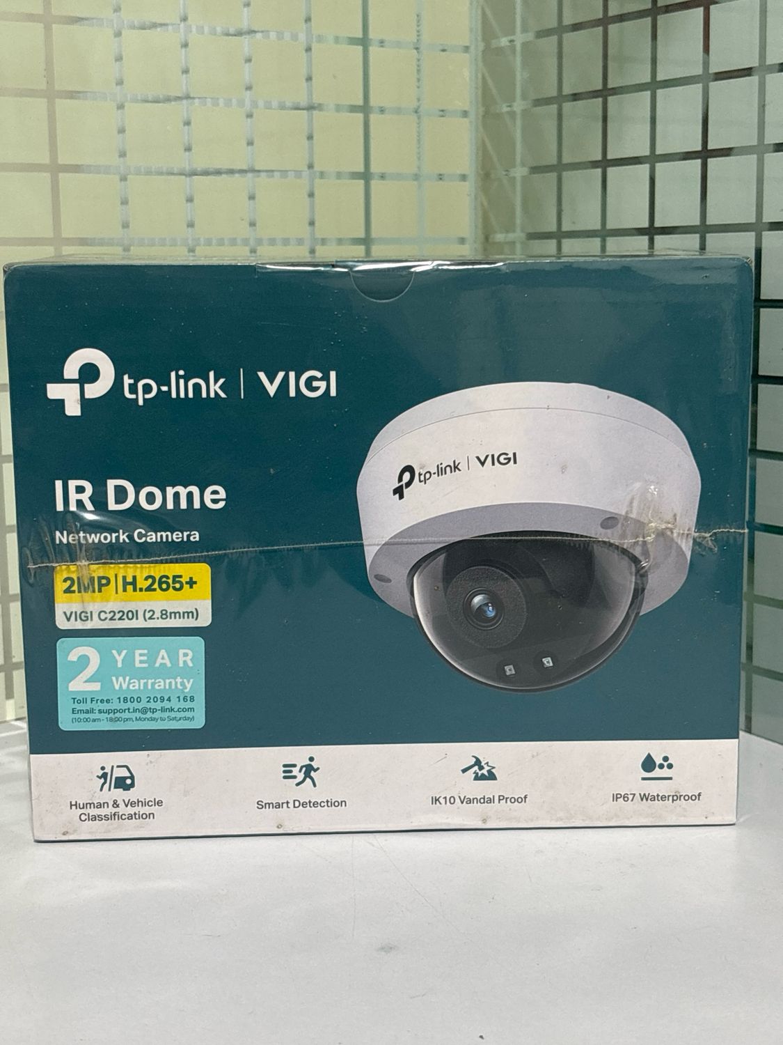 TP Link VIGI C220I 2MP 2.8mm IR Dome Network Camera