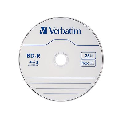 Verbatim BD-R DL Blu-Ray Disk Recordable (25disk)