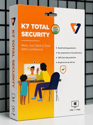 Renewal, 1 User, 1 Year, K7 Total Security