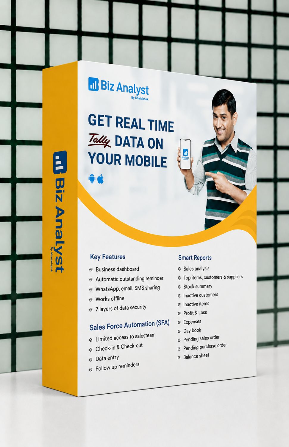 New 1pc 1yr Biz Analyst for Tally Mobile App New 1pc 1yr Biz Analyst for Tally Mobile App