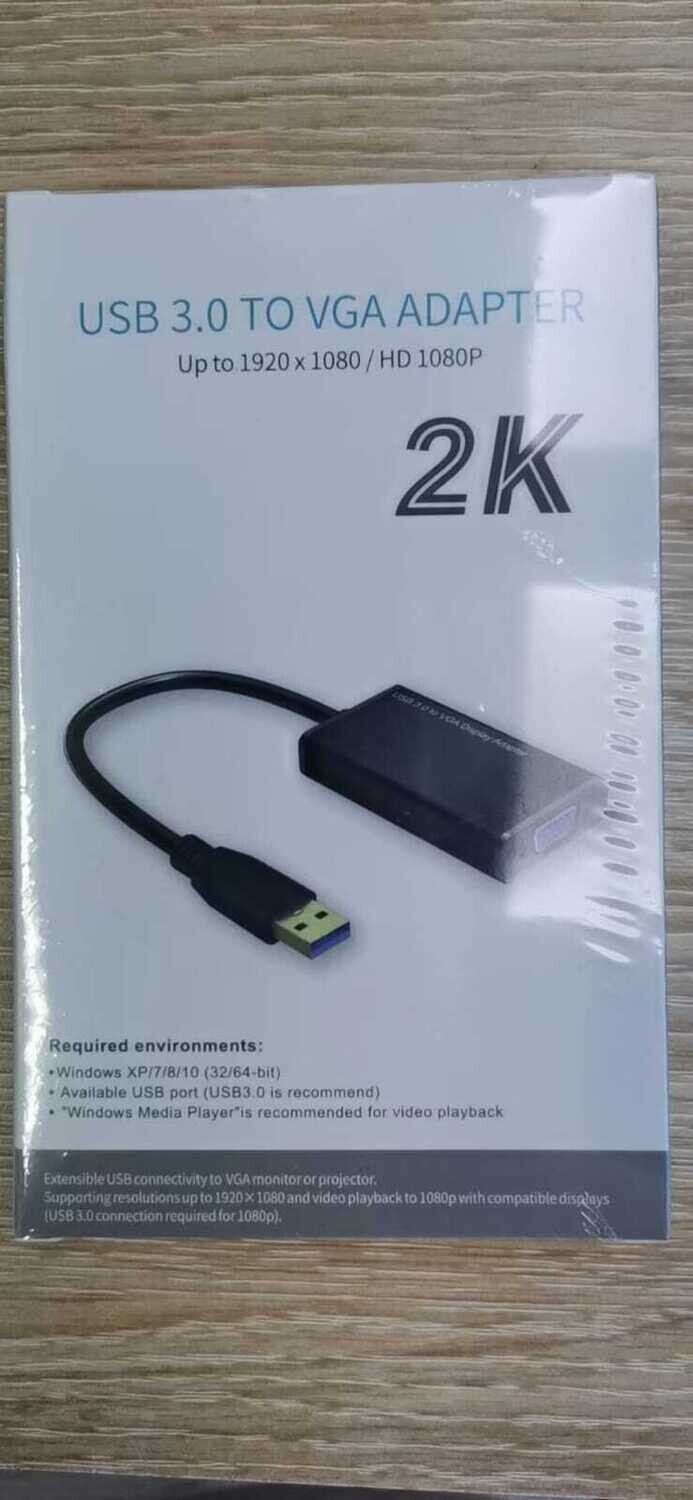 USB 3.0 to VGA Converter Cable