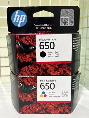 HP 650 Black + Tri-Color (Combo Pack)