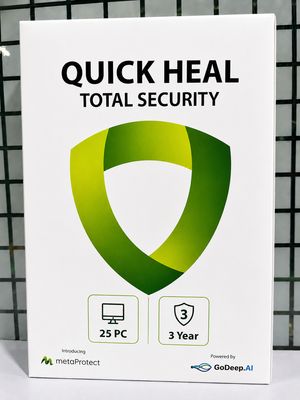 New, 25 User, 3 Year, Quick Heal Total Security New, 25 User, 3 Year, Quick Heal Total Security