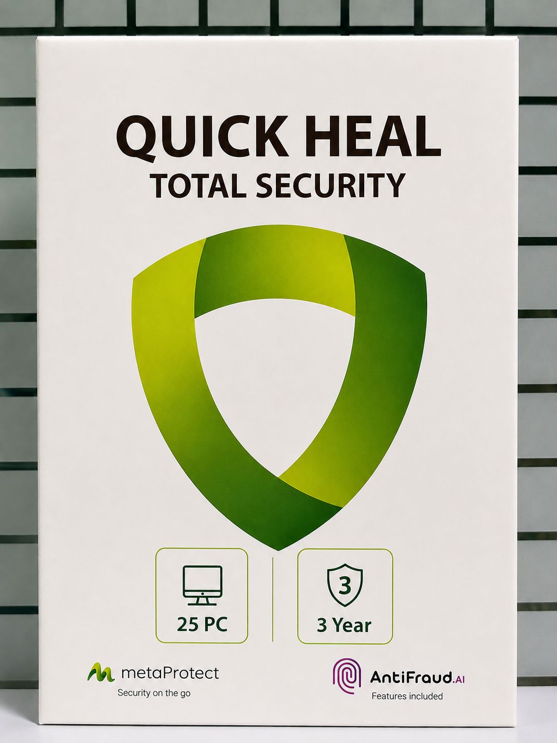 New, 25 User, 3 Year, Quick Heal Total Security