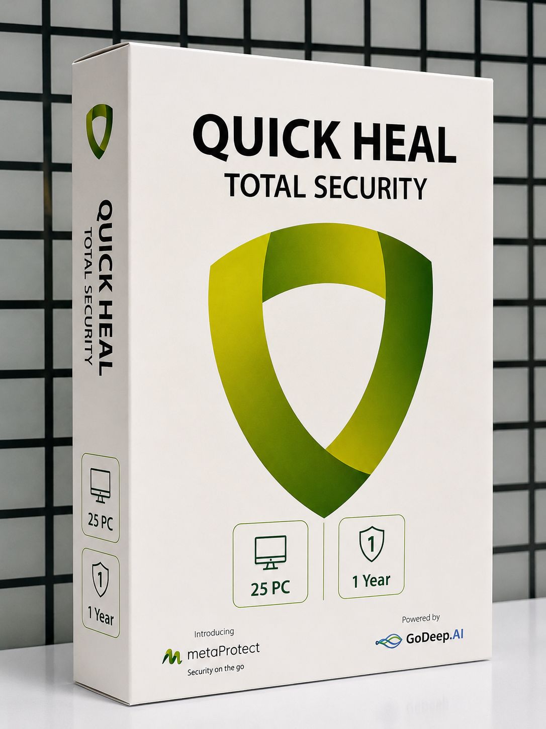 New 25pc 1yr Quick Heal Total Security