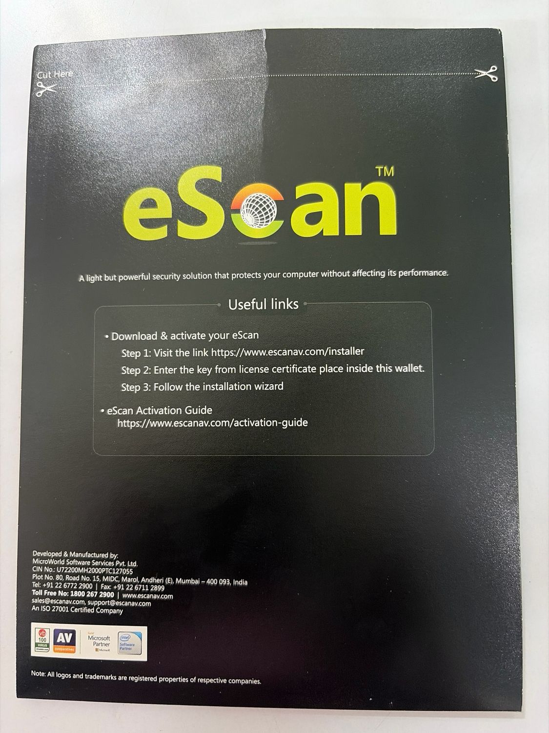 New v22x, 1 Server, 1 Year, eScan Server Edition New v22x, 1 Server, 1 Year, eScan Server Edition