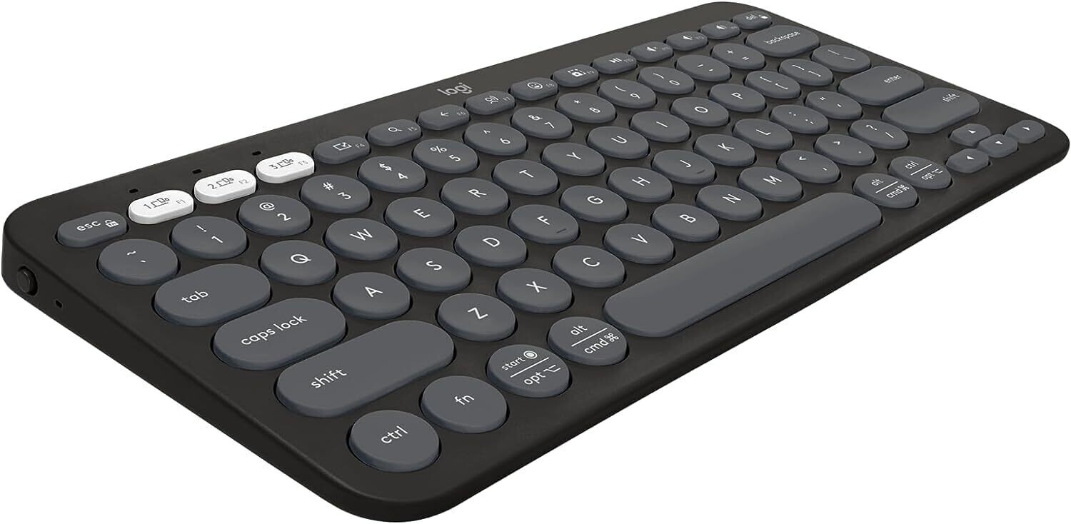 Logitech Pebble Keys 2 K380s Tonal Graphite Logitech Pebble Keys 2 K380s Tonal Graphite