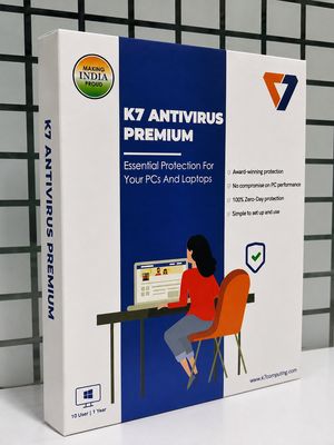 10 User, 1 Year, K7 Antivirus Premium