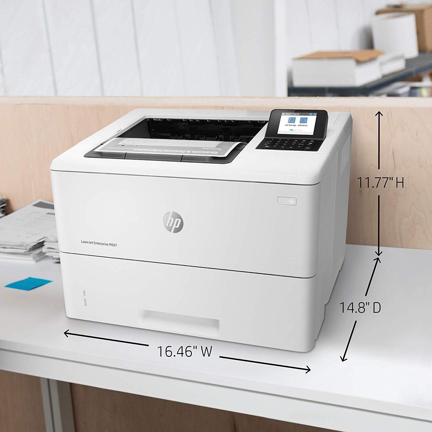 HP M507dn LaserJet Enterprise Printer