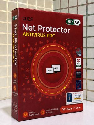 10 User, 1 Year, Net Protector Antivirus Pro