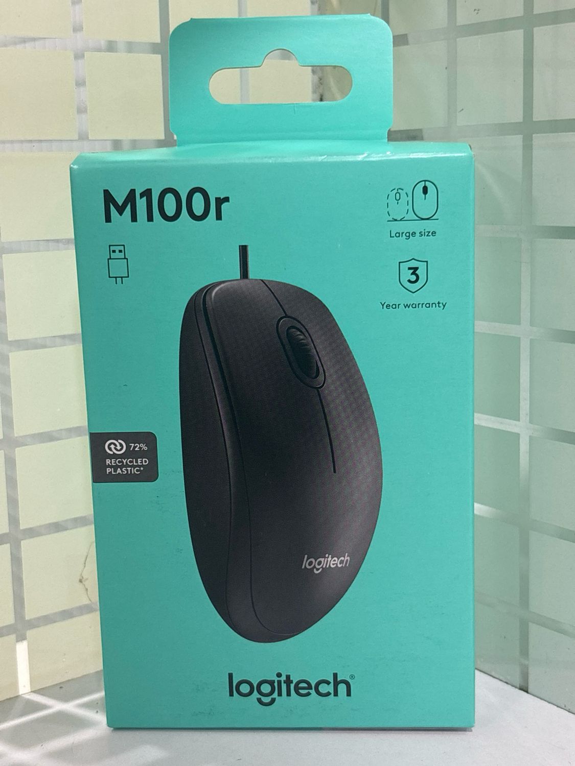 Logitech M100r USB Mouse (Pack of 10)