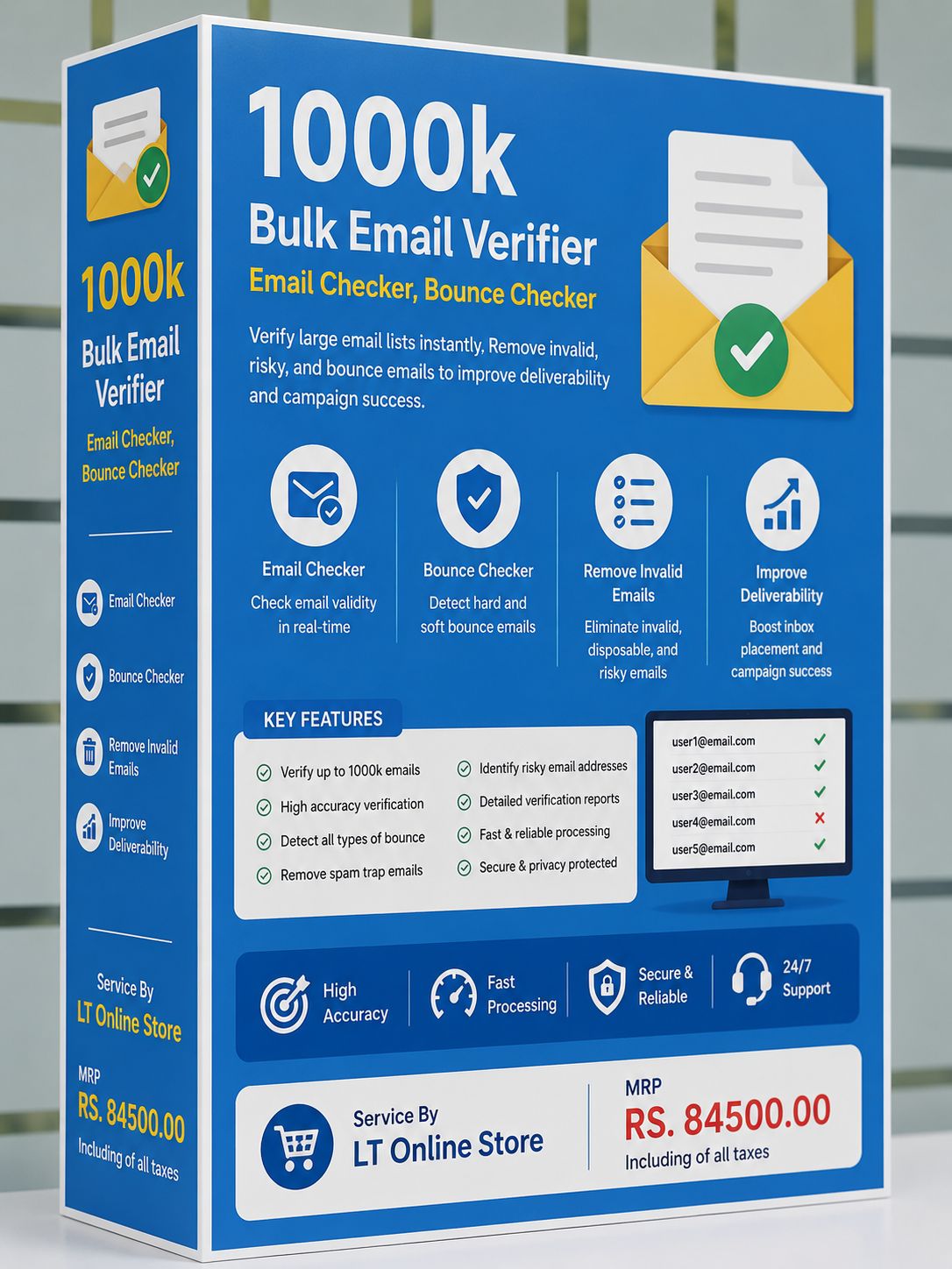 LT 10-Lakh Email Bounce Checker