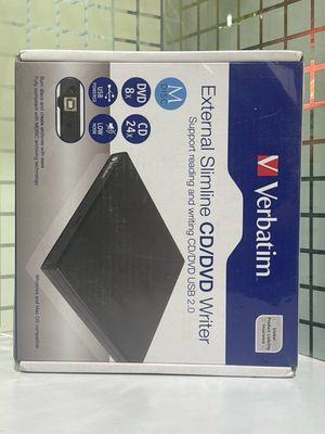 Verbatim External Slimline CD/DVD Writer USB 2.0
