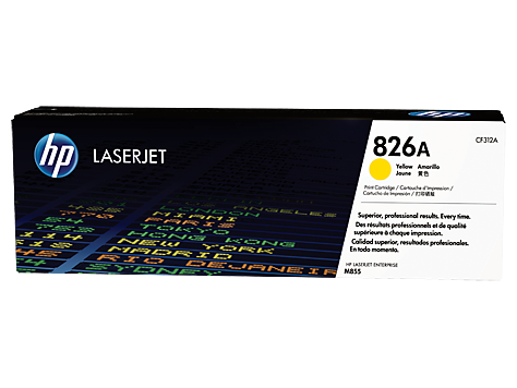 HP 826A Yellow Toner Cartridge HP 826A Yellow Toner Cartridge