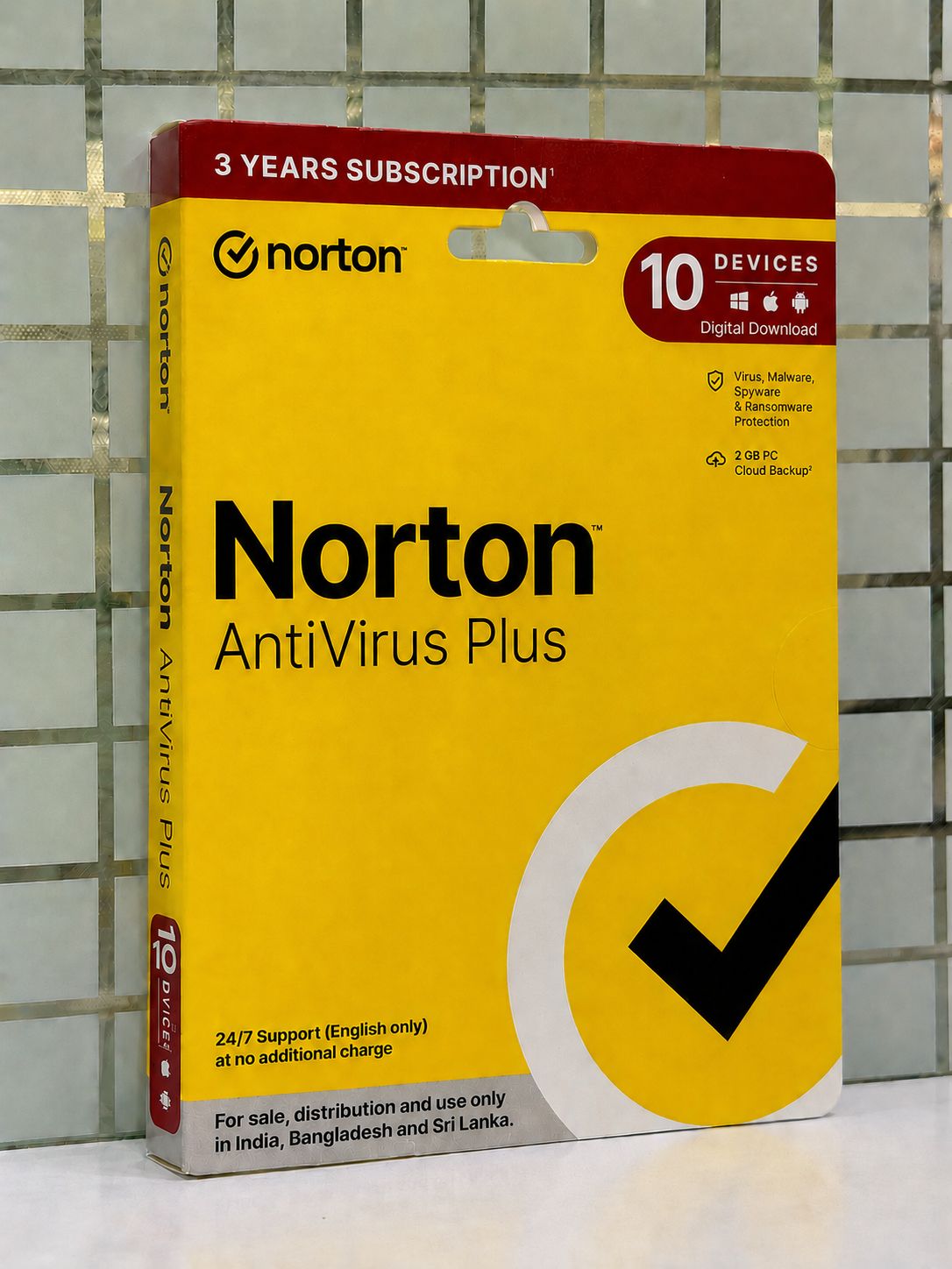 10 User, 3 Year, Norton Antivirus Plus