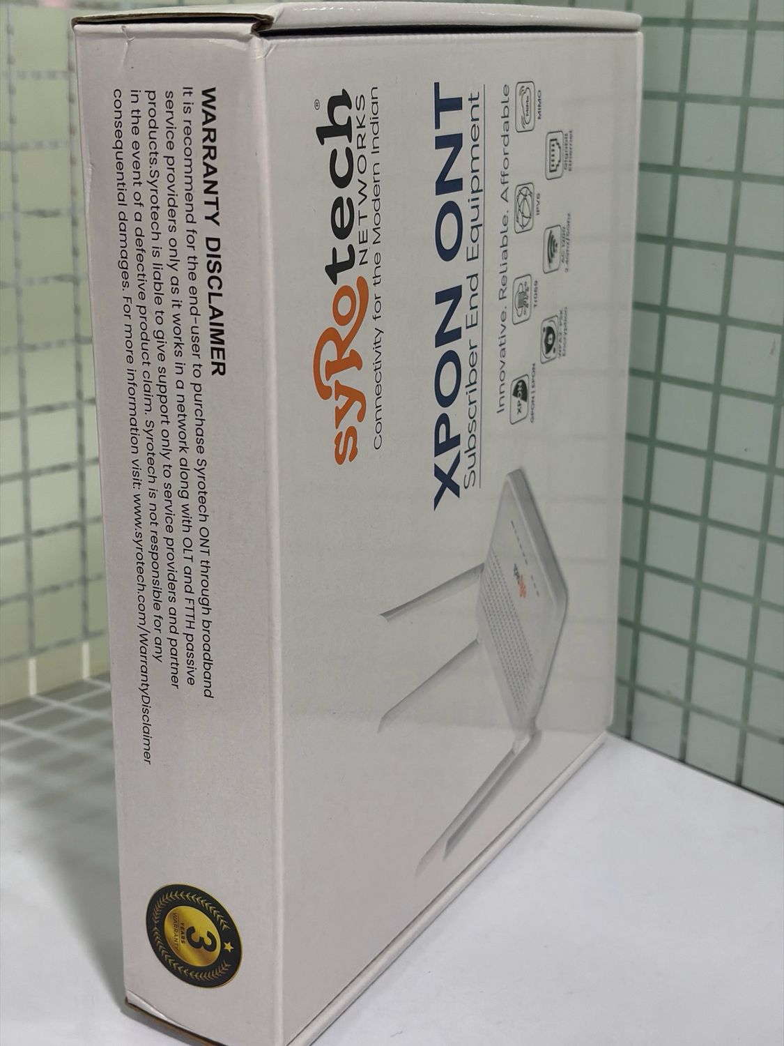 Syrotech Dual Band XPON ONT with 4 Antenna GPON 2010