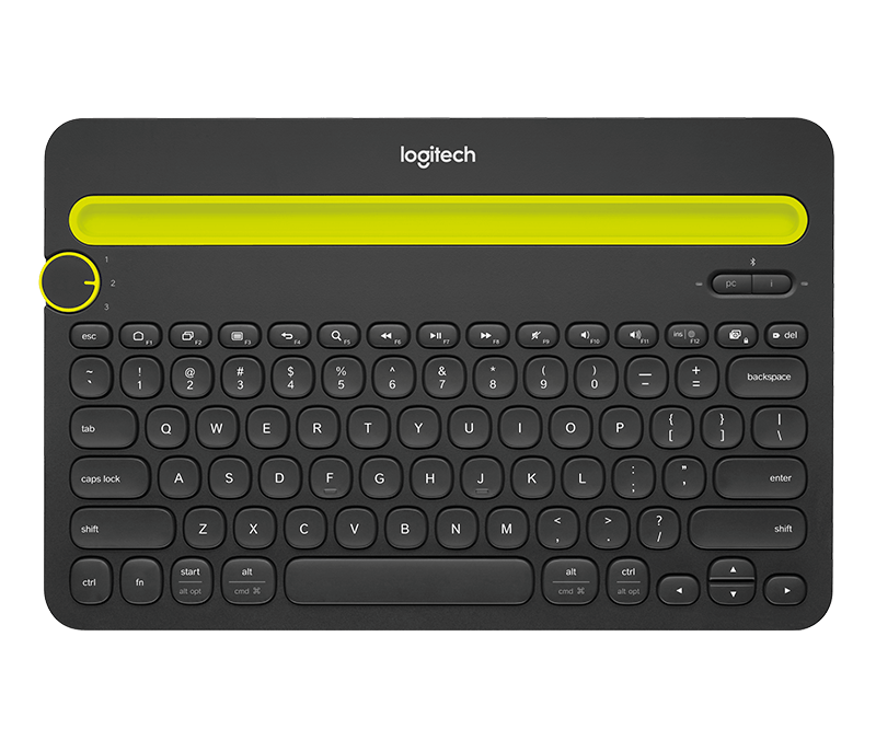 Logitech K480 Pc &amp; mobile Bluetooth Keyboard ,Black