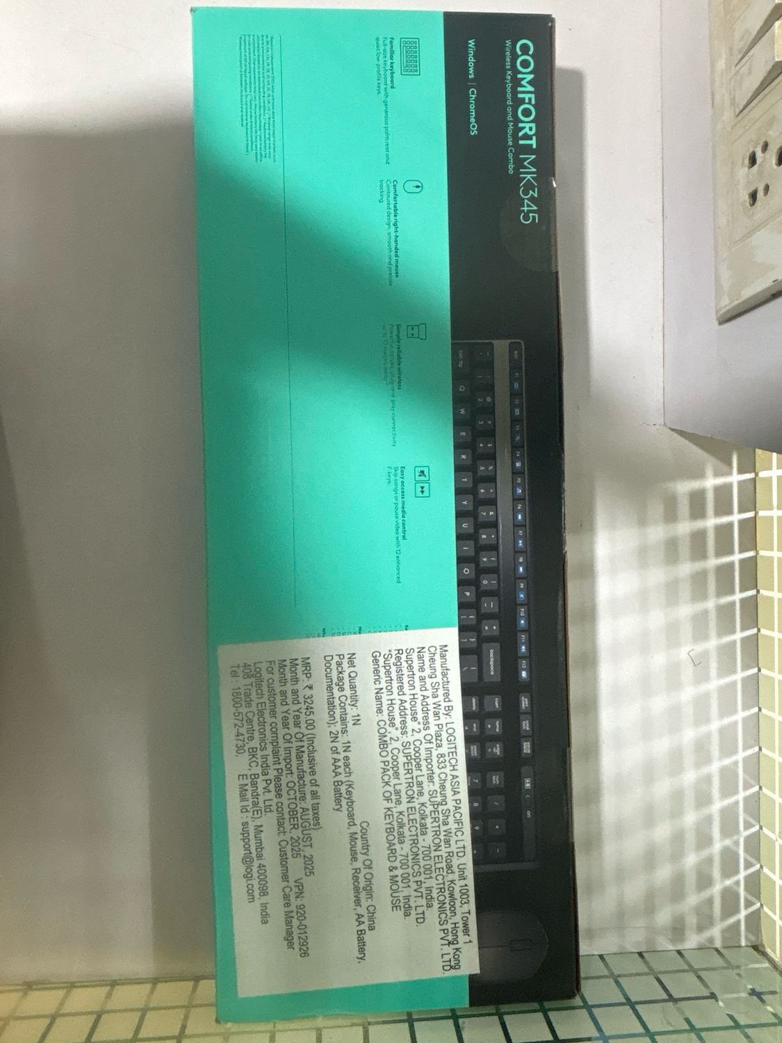 Logitech MK345 Wireless Keyboard Mouse