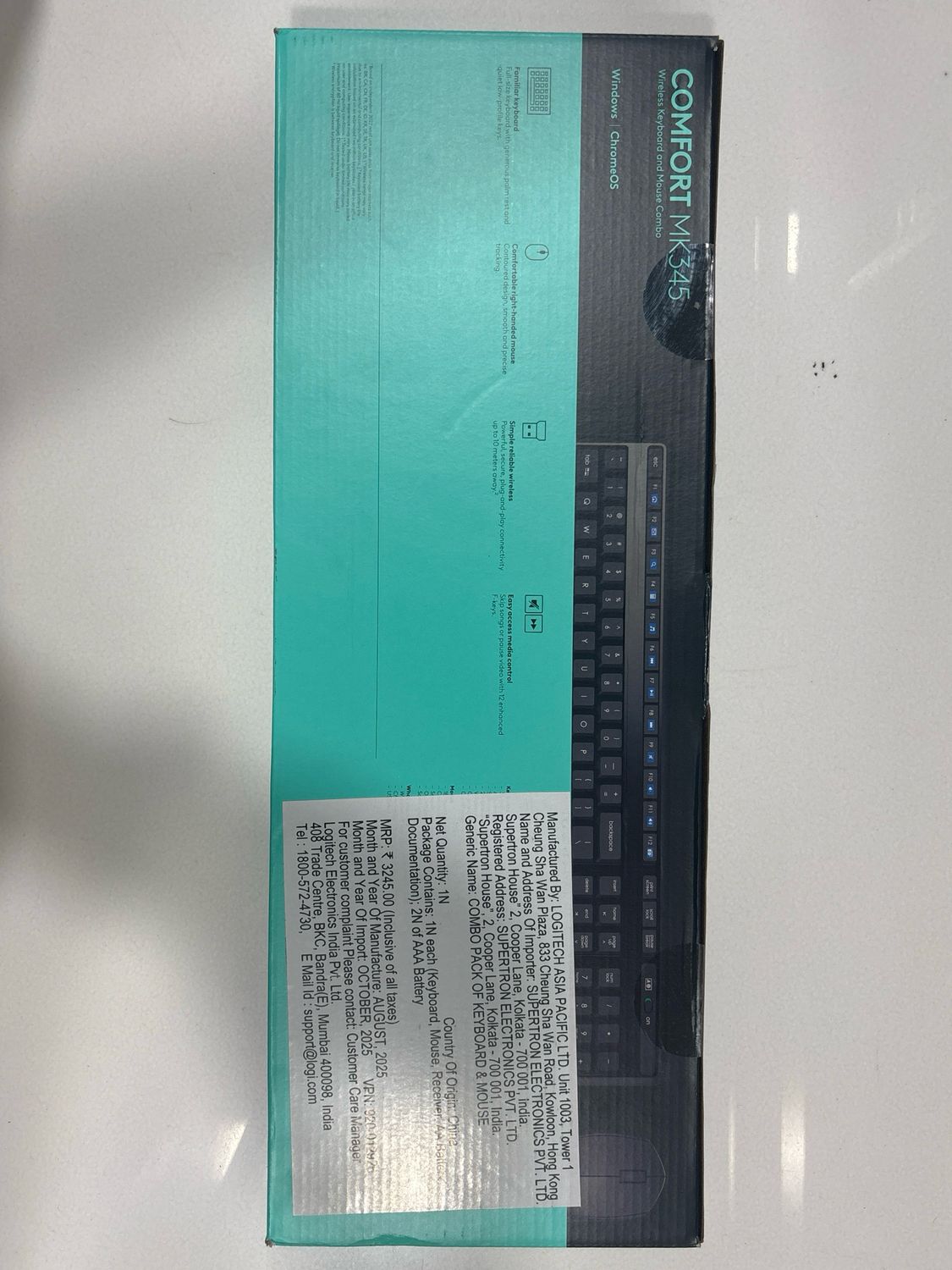 Logitech MK345 Wireless Keyboard Mouse
