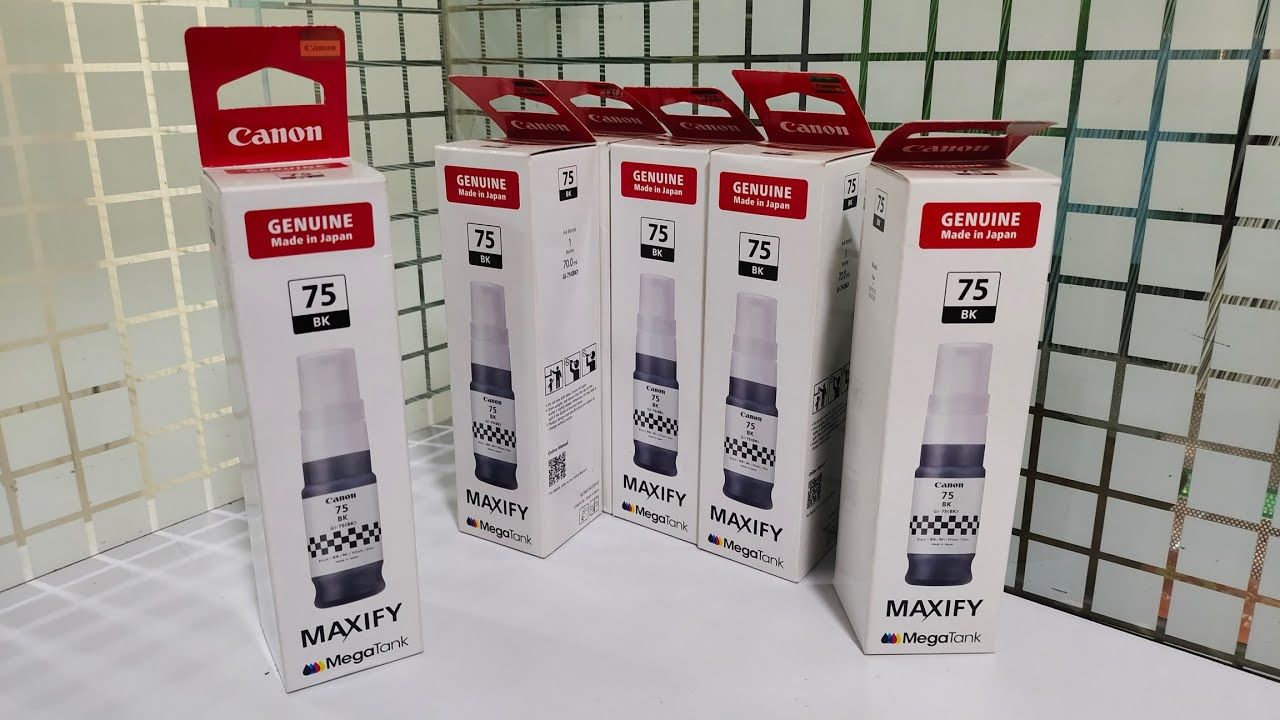Canon Pixma GI-75 Black Ink Bottle